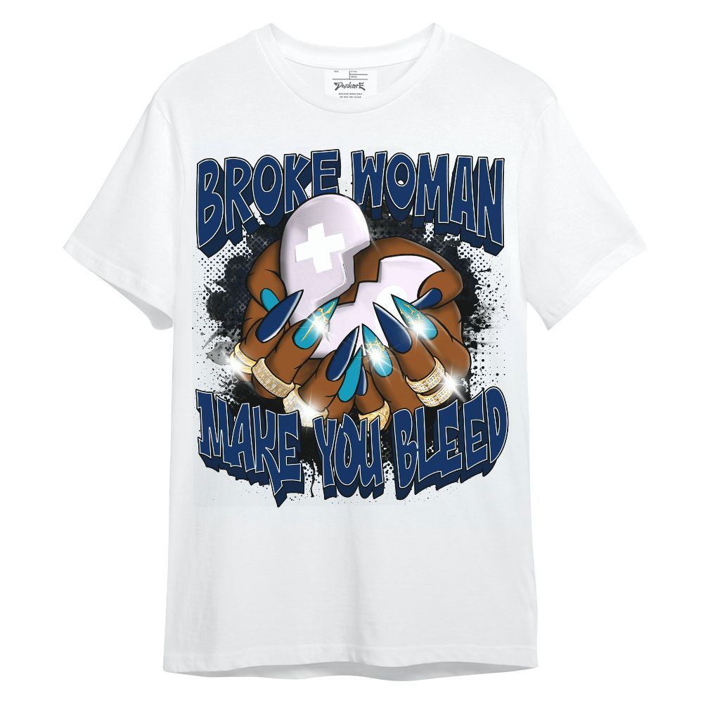 Shirt To Match Kobe 5 X-Ray - Broke Woman Heart Retro Unisex Shirt