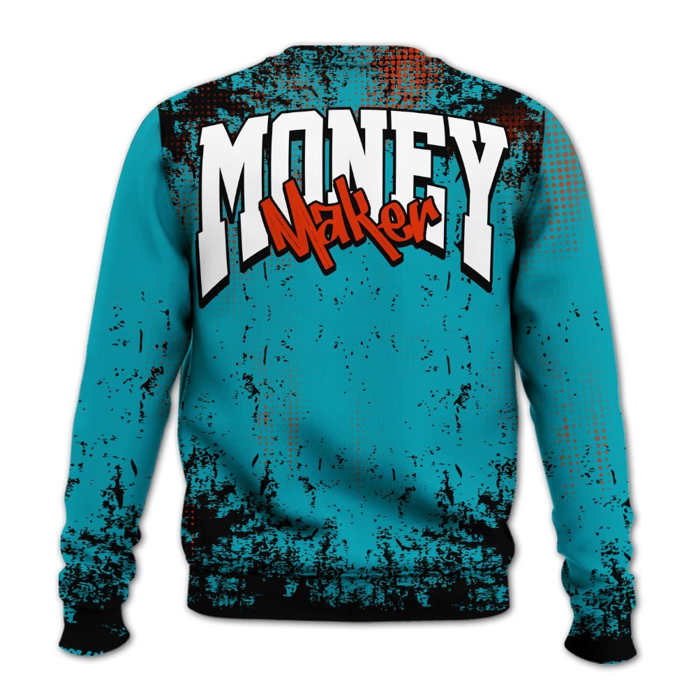 Sweatshirt To Match Dunk Low KD 17 N7 - Move In Silence Money Street Retro All Over Print