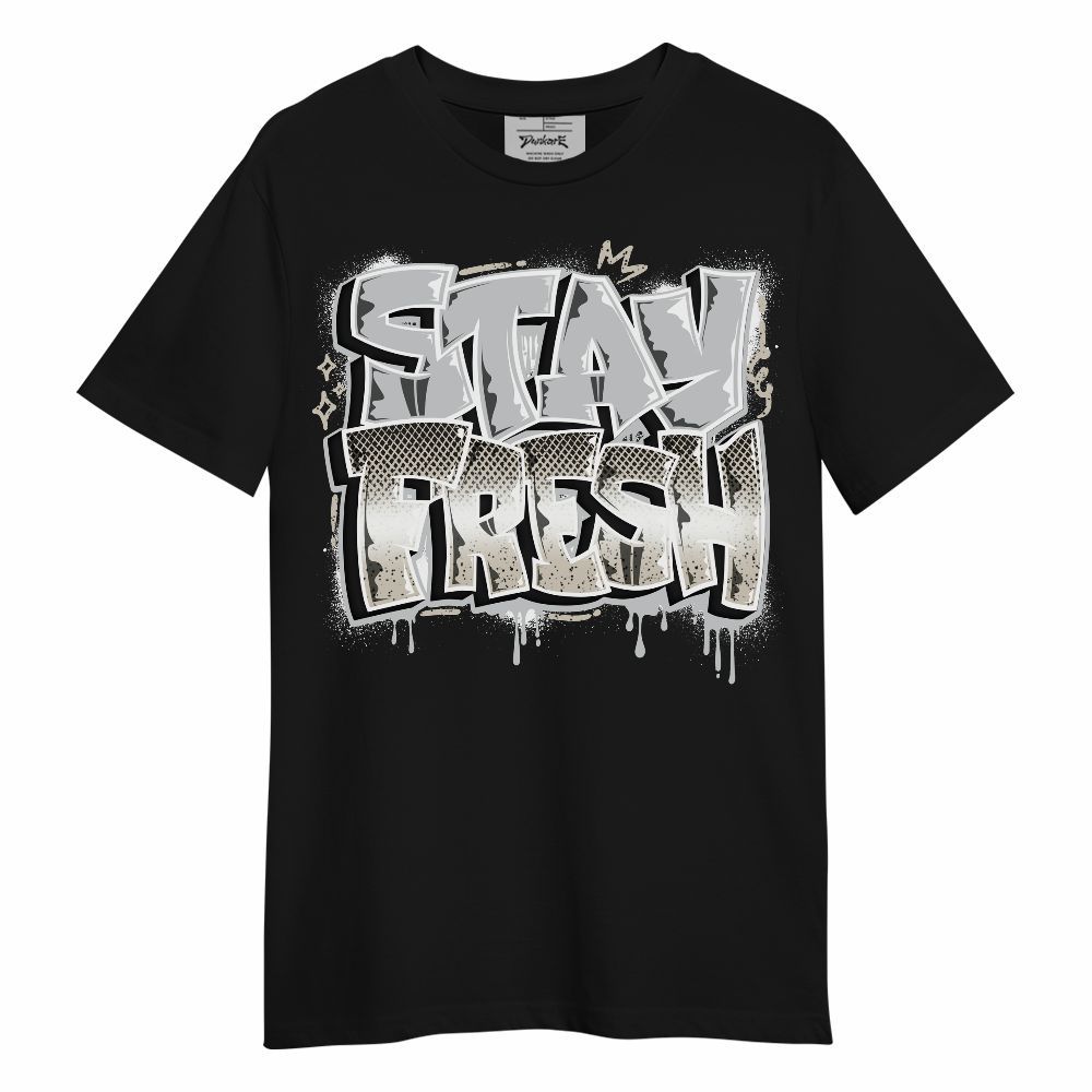 Shirt To Match Metallic Silver 2024 5s - Stay Fresh Dripping Streetwear Unisex Shirt