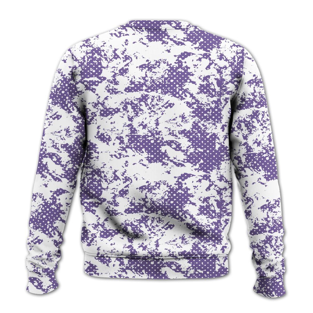 Sweatshirt To Match Dunk Low Black Raspberry - Show Me The Money Retro All Over Print
