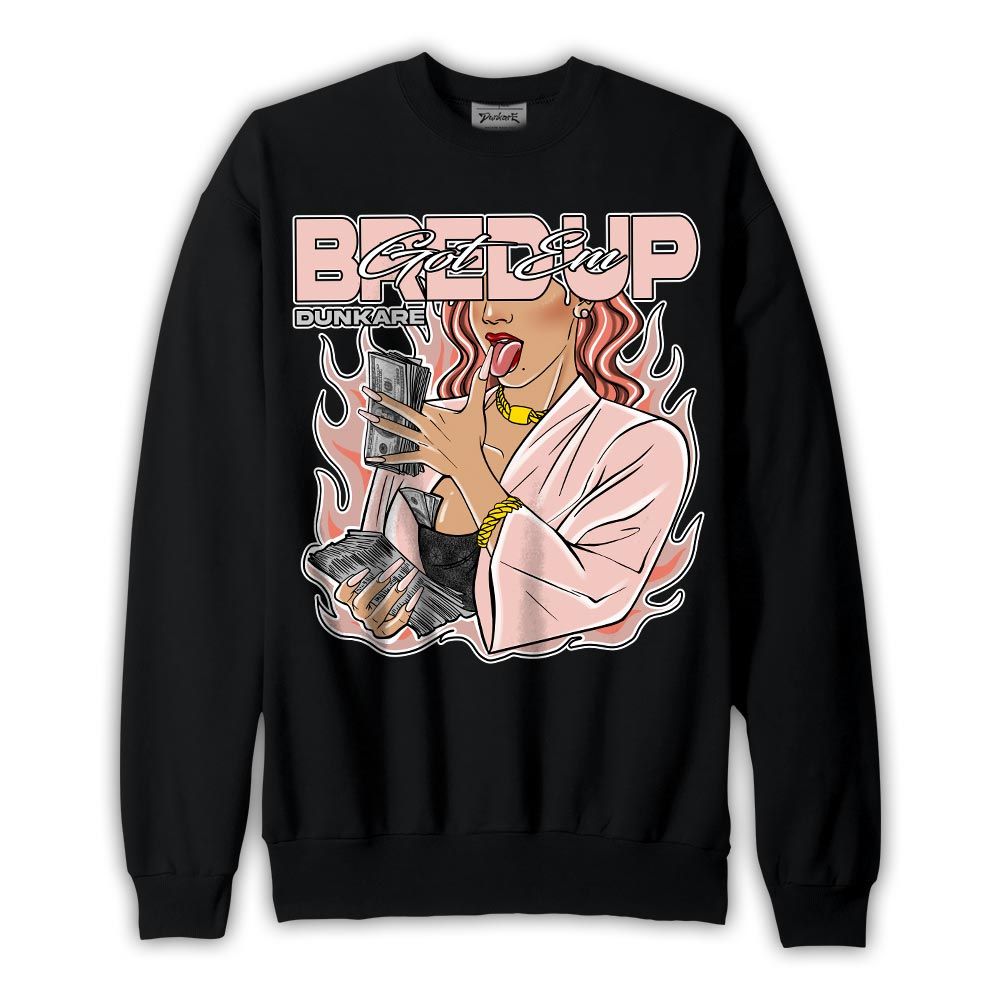 Sweatshirt To match Low Legend Pink 11s Sweatshirt - Bred'up Unique Graphic