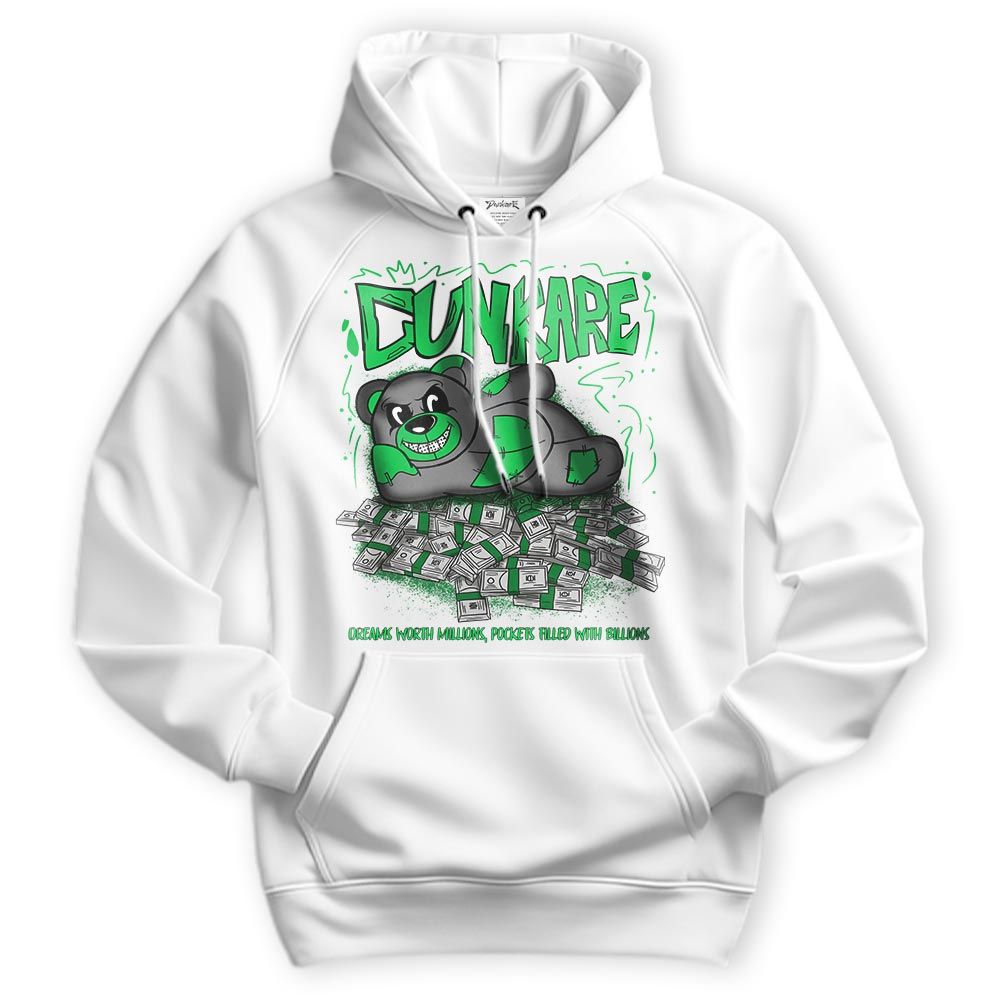 Sweatshirt To Match Hoodie Dreams Millions, Lucky Green 5s Hoodie To Match Sneaker 1804 NCMD