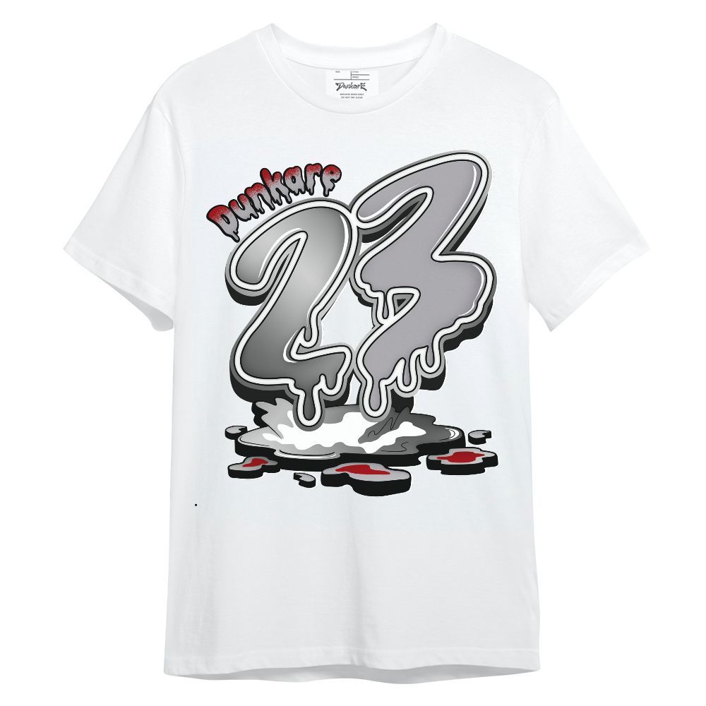 Shirt To Match Metallic Silver 14s - 23 Drip Unisex Shirt
