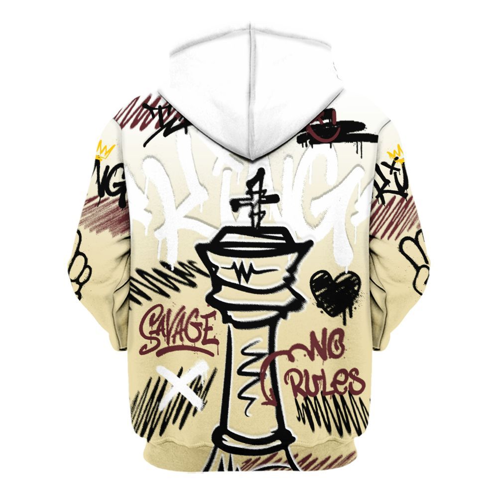 Hoodie To Match Women Phantom 12s - Street King Chess Streetwear All Over Print