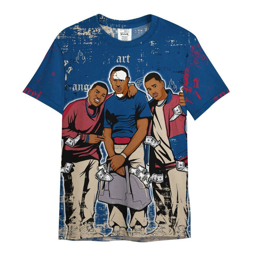 Shirt To Match Rare Air 4s - Paid In Full Money All Over Print