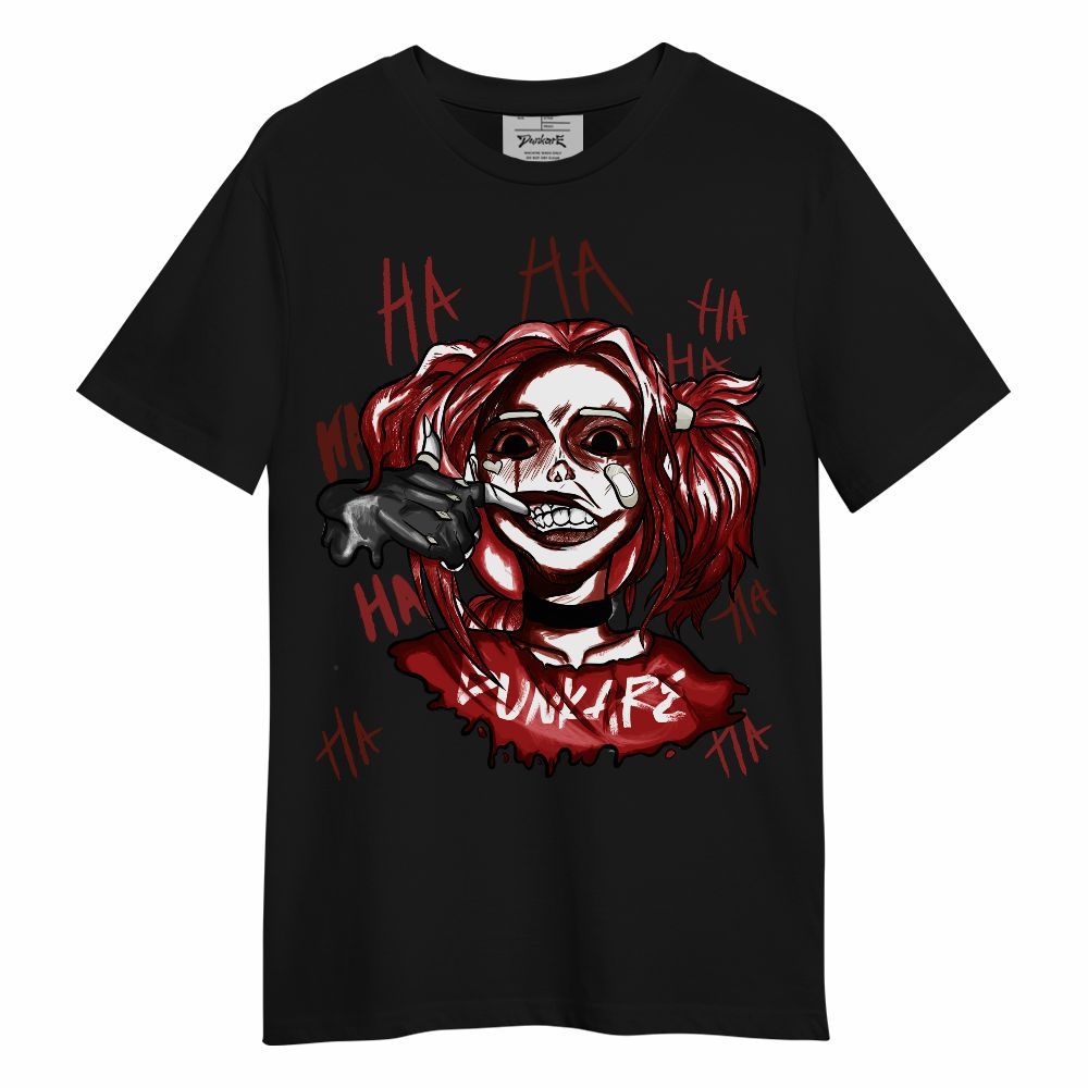 Shirt To Match High 85 Bred 1s - Bad Girl HAHA Unisex Shirt