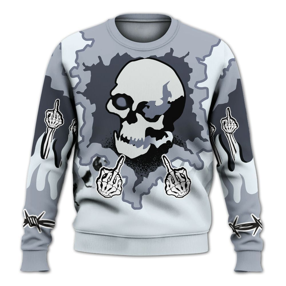 Sweatshirt To Match Air Foamposite Jin Kazama - F Around Find Out Graphic Trapped All Over Print