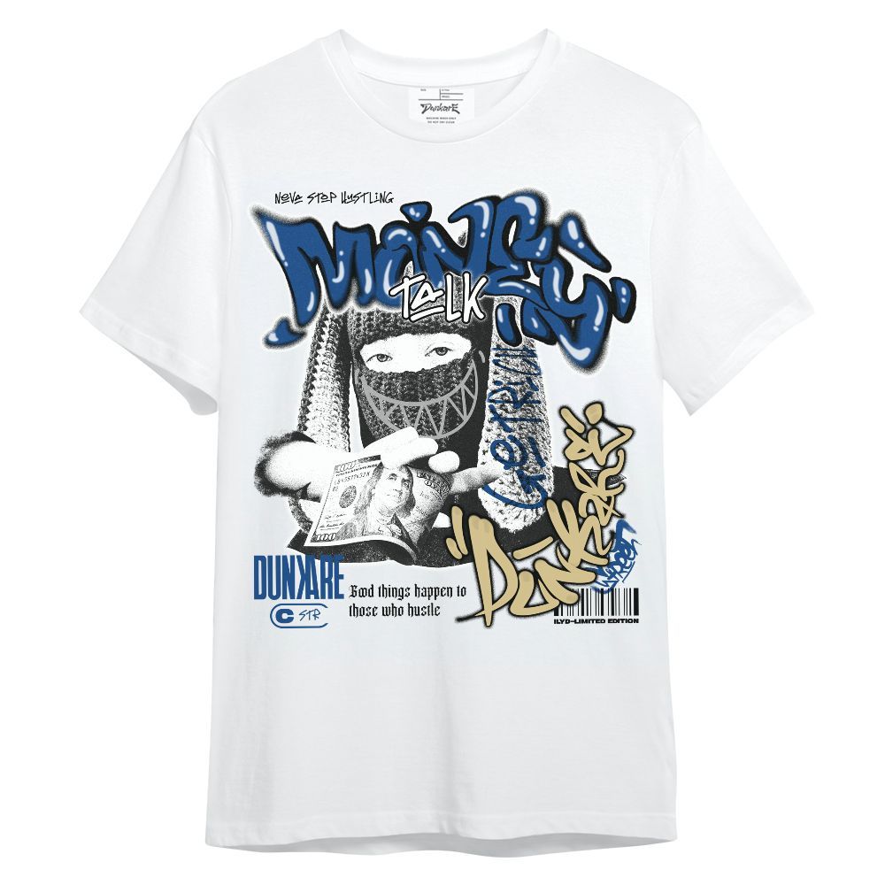 Shirt To Match Air Ship Royal Blue - Money Talk Rap Unisex Shirt