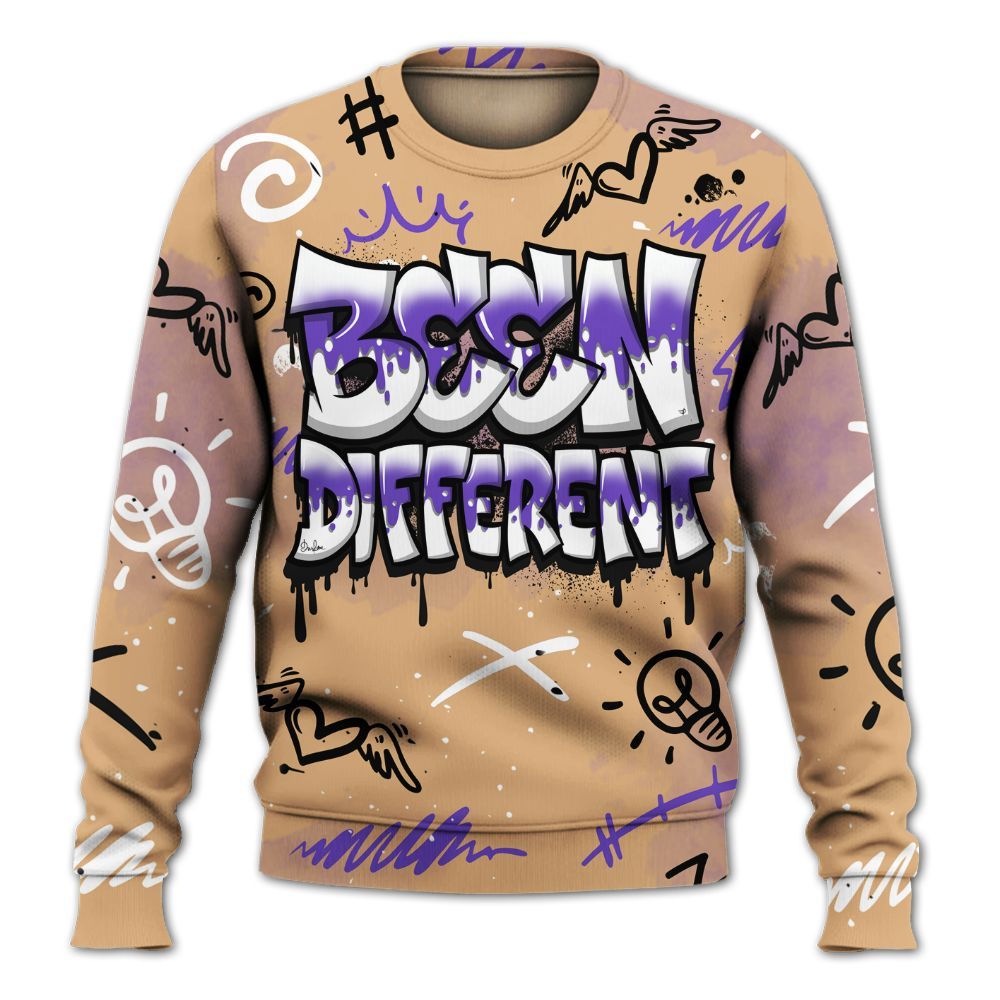 Sweatshirt To Match SE Afrobeats 7s - Drip Been Di2ferent All Over Print