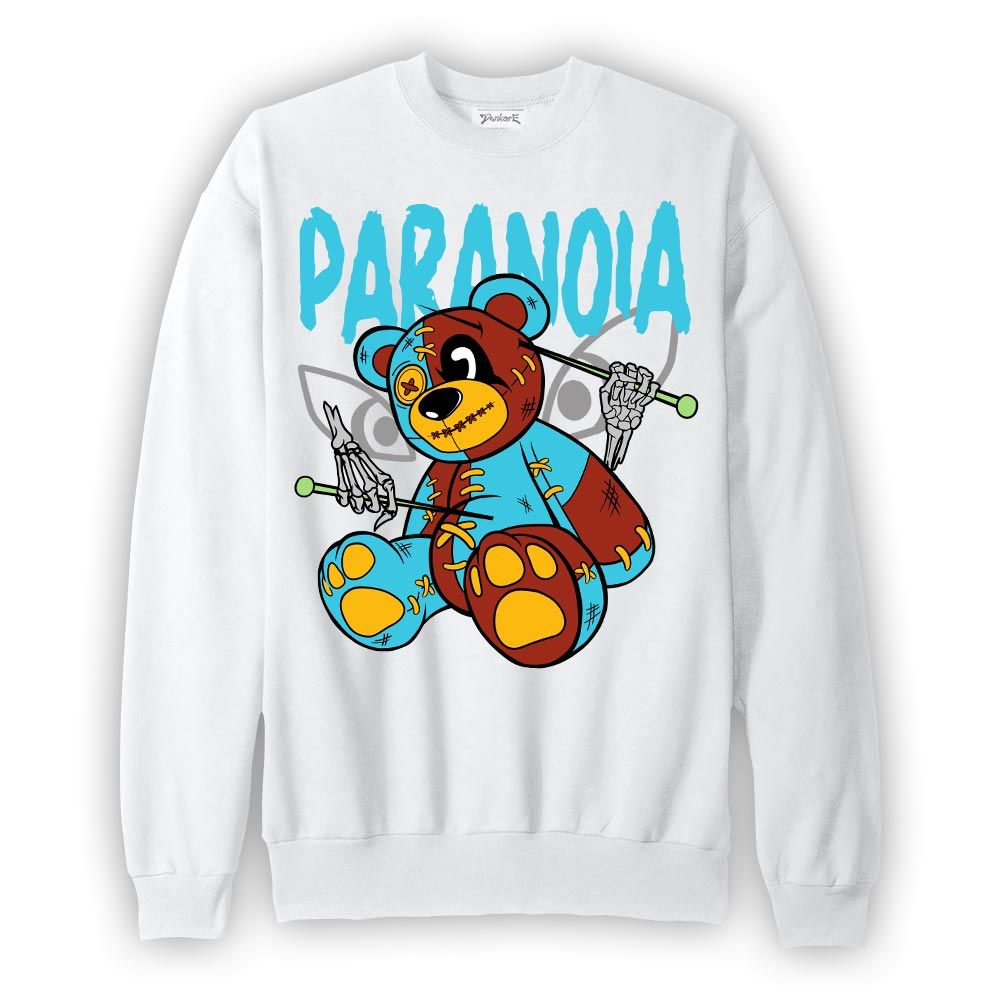 Sweatshirt To match SB Dunk Di'Orr Greenwood Sweatshirt - Paranoia Bear Graphic