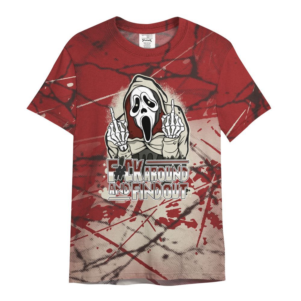 Shirt To Match High 85 Bred 1s - F#CK And Find Out Graphic All Over Print