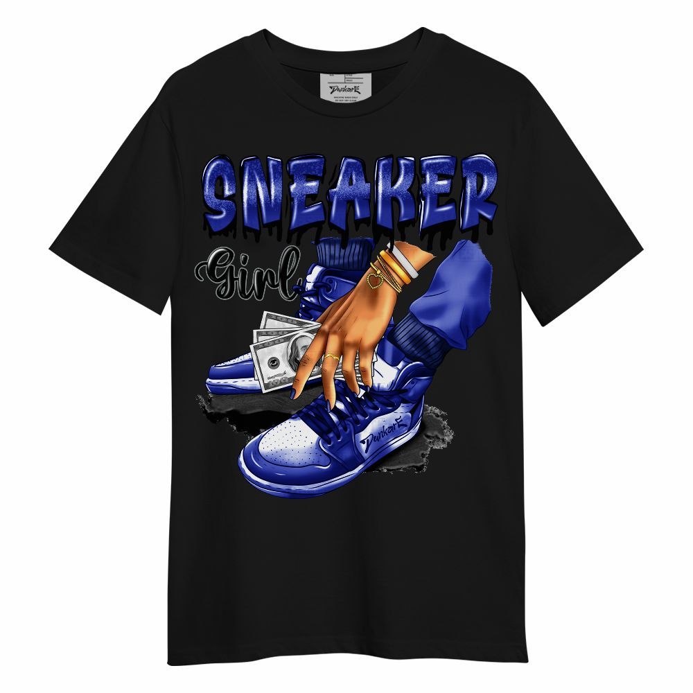 Shirt To Match Shox TL Royal - SNEAKER Girl Money Drip Unisex Shirt