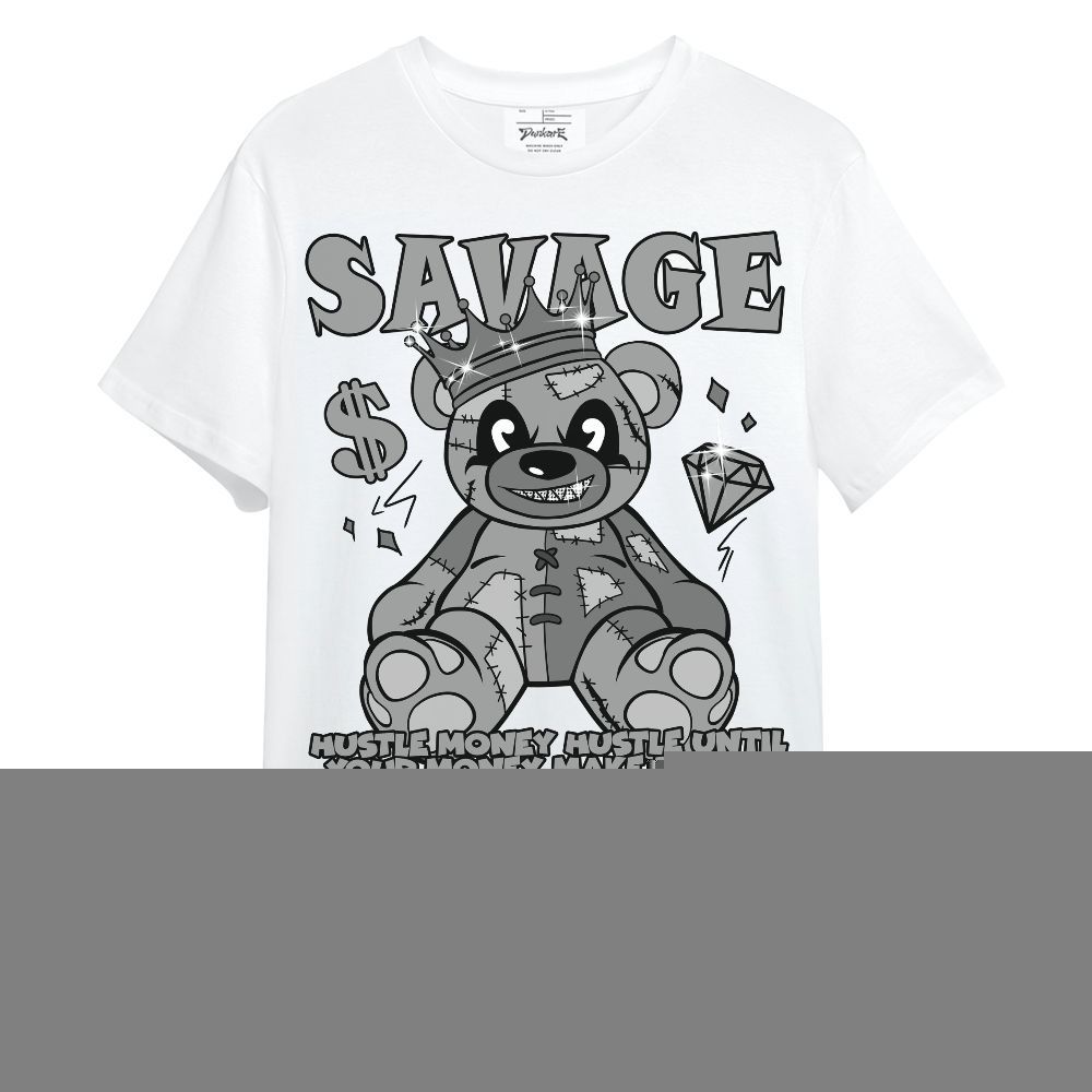 Shirt To Match Black Wolf Grey 12s - Savages Bear Unisex Shirt