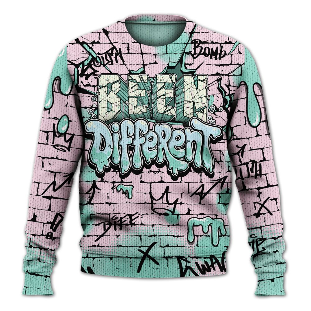 Sweater To Match Retro Easter 5s - Been Different Drippin Streetwear Graphic
