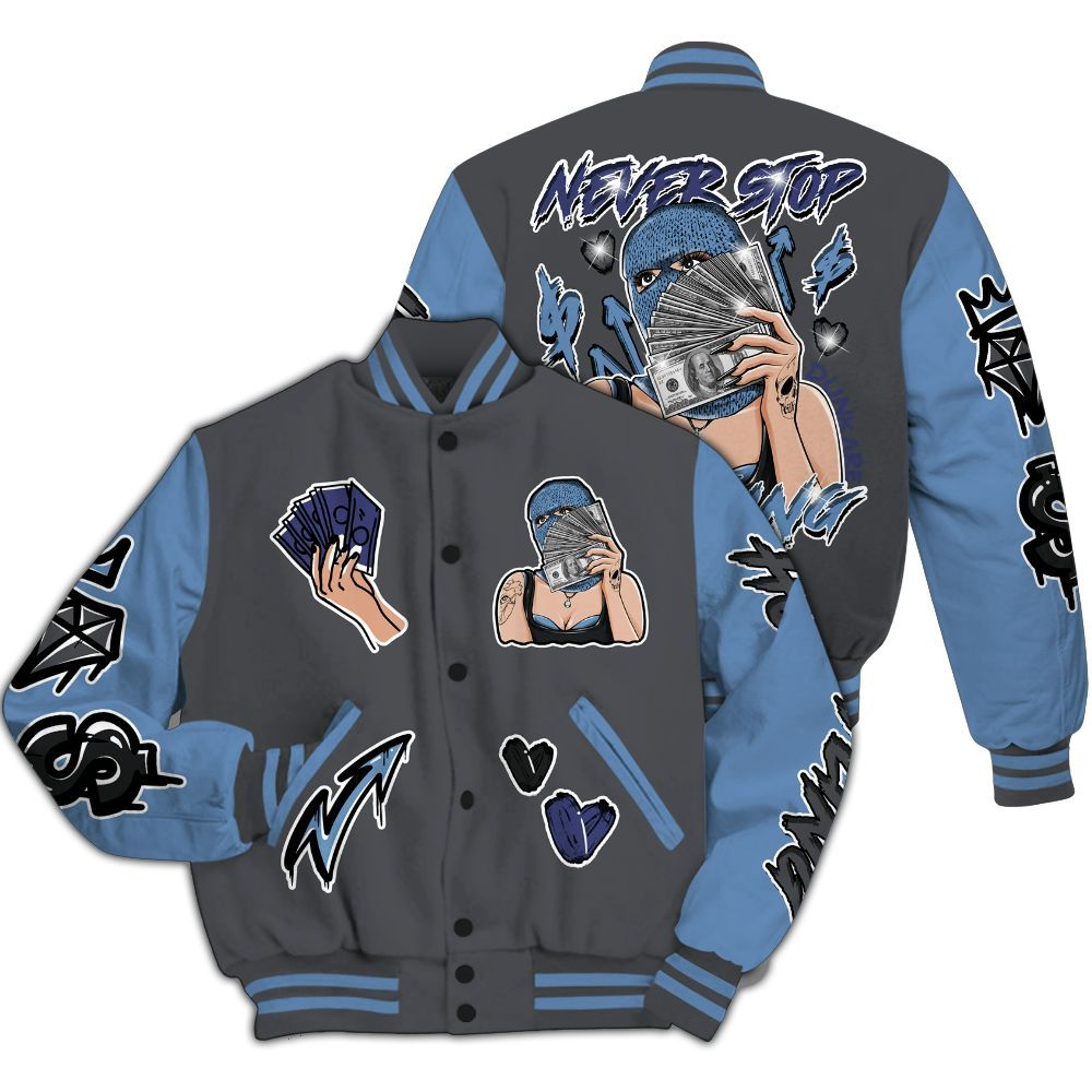 Varsity Jacket To Match Air Max 95 Stash - Hustling Unique All Over Print