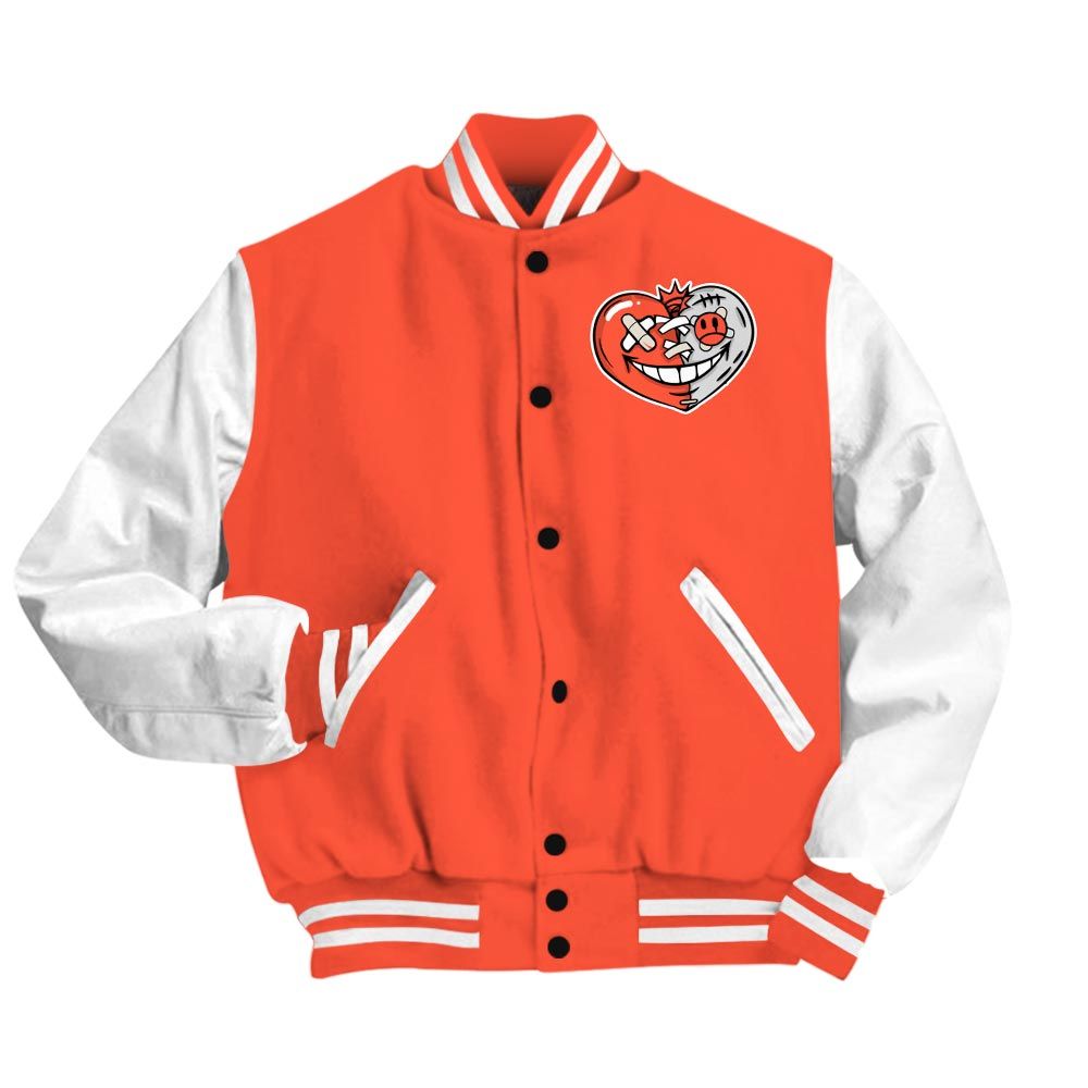 Varsity Jacket To Match Georgia Peach 3s - Love Loser Varsity Jacket Unisex 0905 PAT