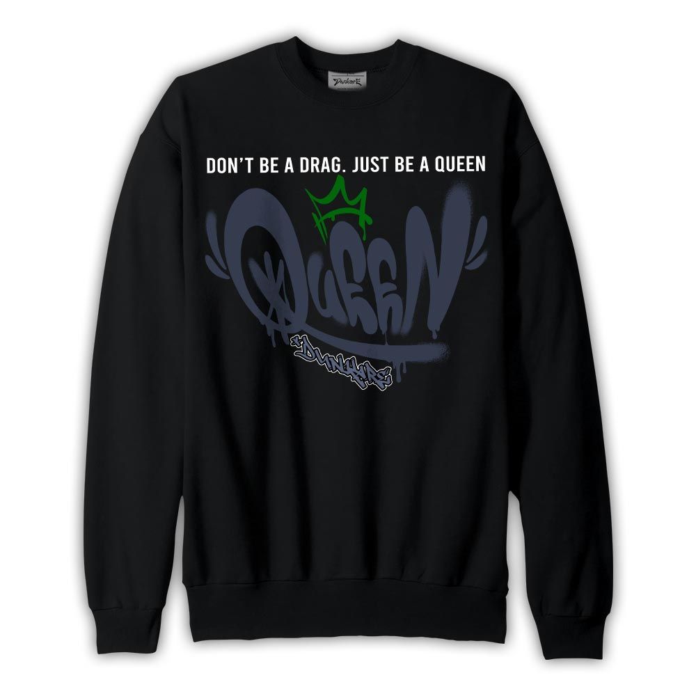 Sweatshirt To match Midnight Navy 13s Sweatshirt - Queen Graffiti Graphic