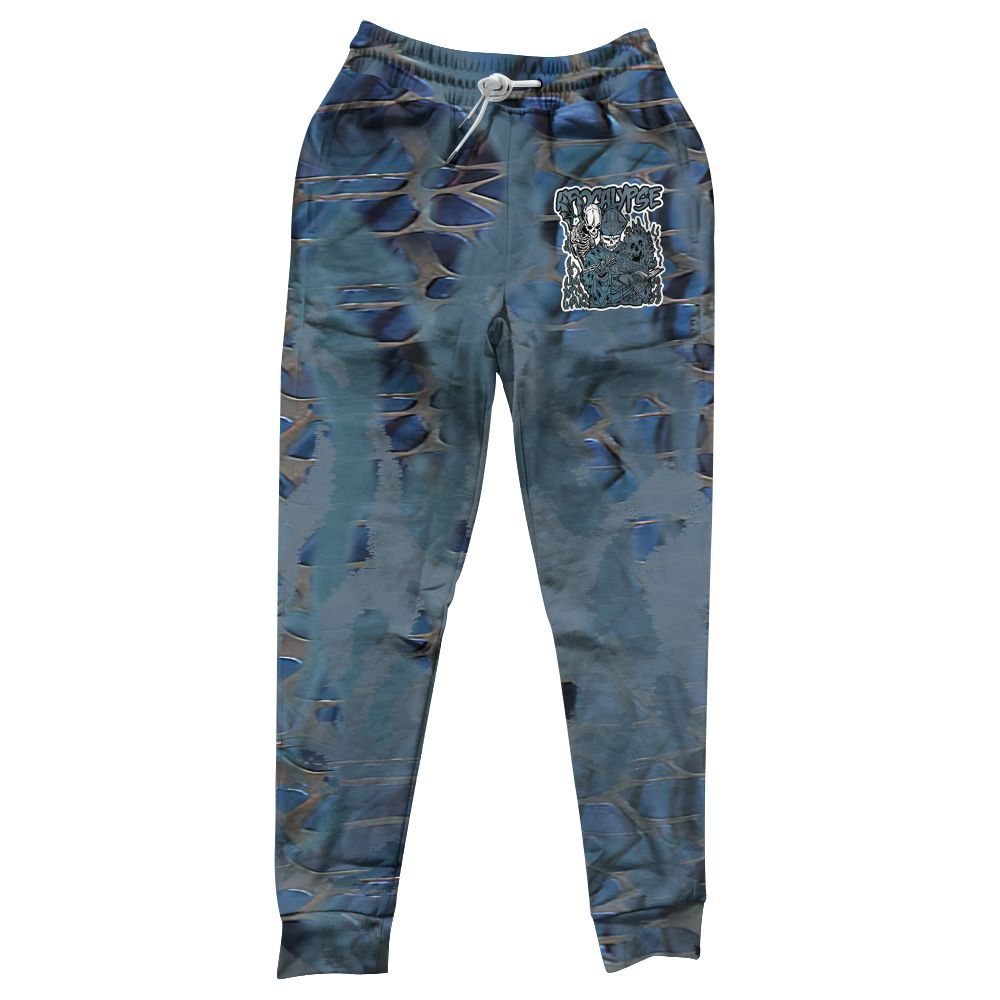 Sweatpant To Match Air Foamposite Kazuya Mishima - Apocalypse Skeleton Burn All Over Print