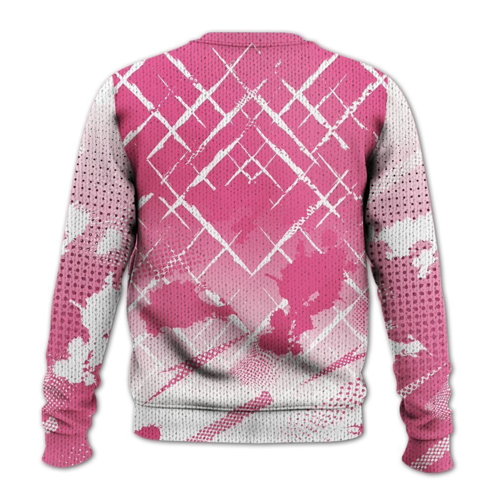 Knitted Sweater To Match Air Max SNDR Hyper Pink - Halftone Stand Business Dripping