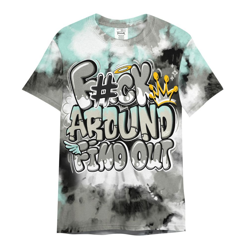 Shirt To Match Low OG Year Of The Snake 1s - Tie Dye FK Around Find Out All Over Print