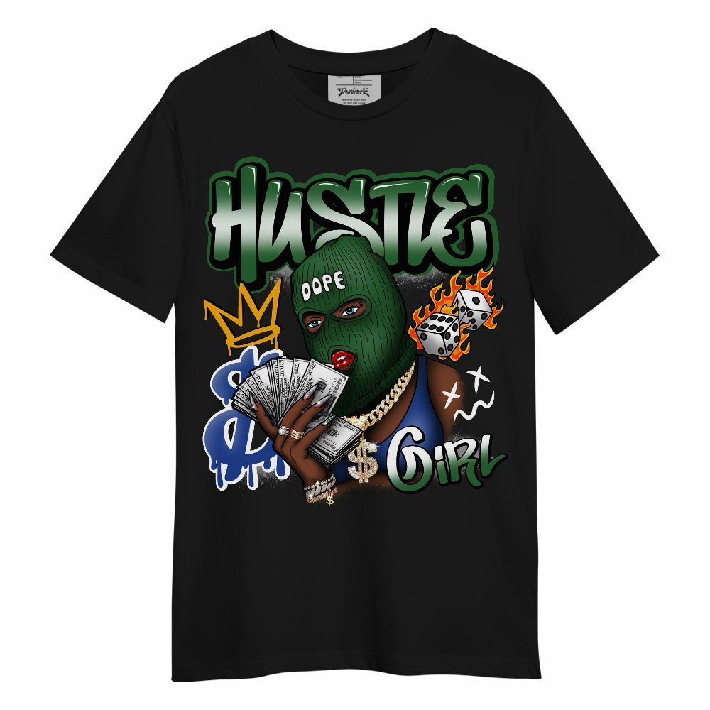 Shirt To Match Dunk Low Tennis Classic - Money Hustles Girl Streetwear Unisex Shirt