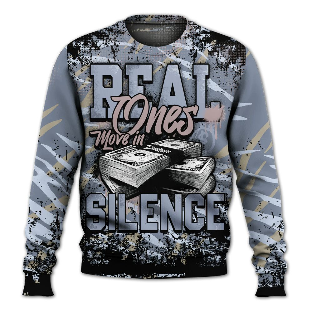 Sweatshirt To Match Ja 2 Induction - Move In Silence Money Street Retro All Over Print
