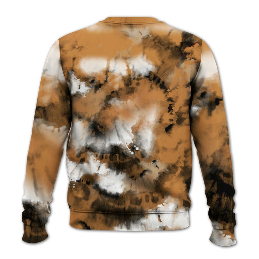 Sweatshirt To Match Dunk Low Nature Wheat Suede - SNEAKER Girl Money Drip Tie Dye All Over Print