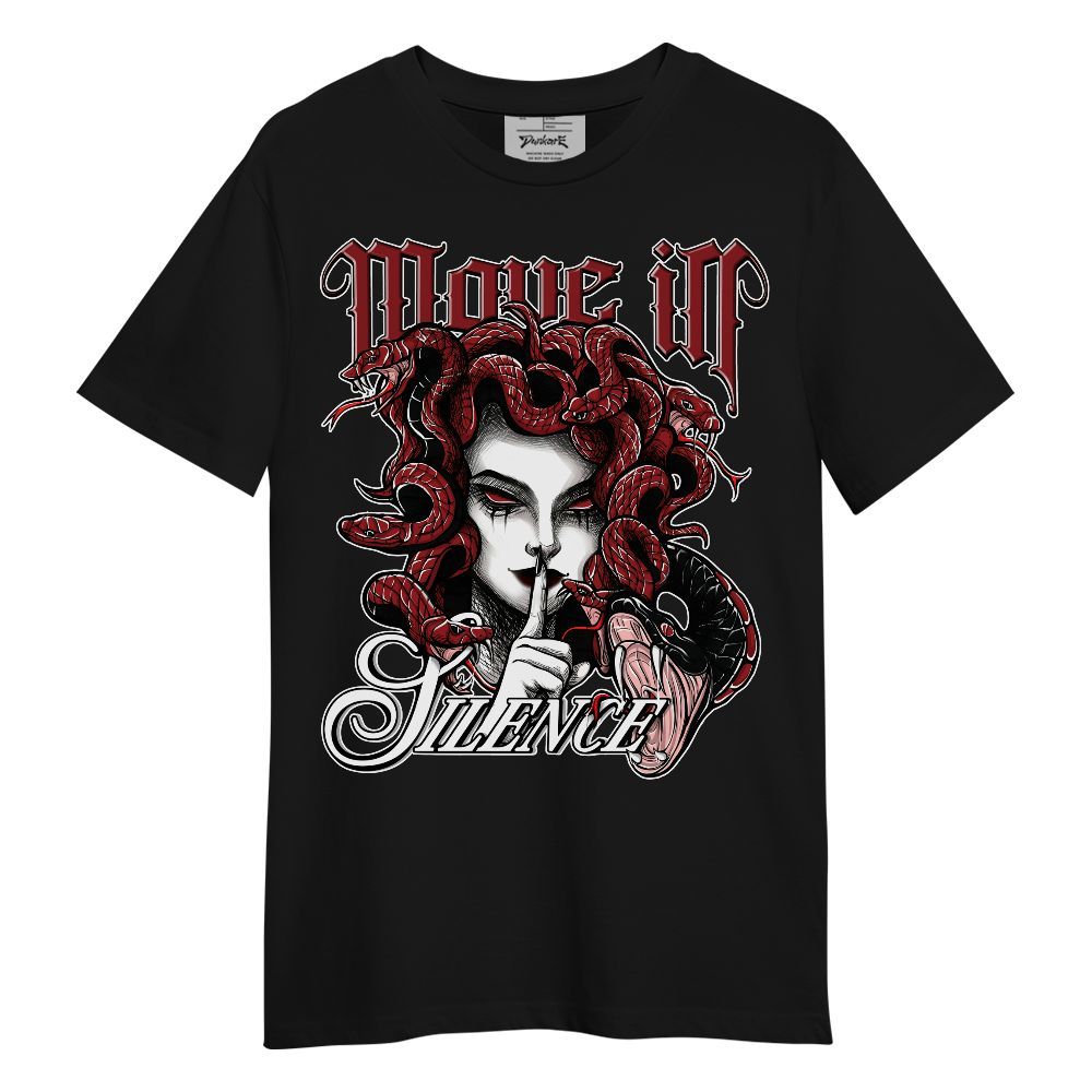 Shirt To Match Alternate Flu Game 12s - Girl Move In Silence Graphic