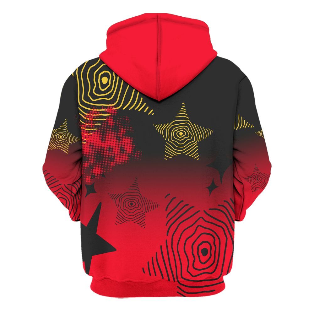 Hoodie To Match KD 18 Air Bakin - Sneakerz Girlz Unique Starz All Over Print