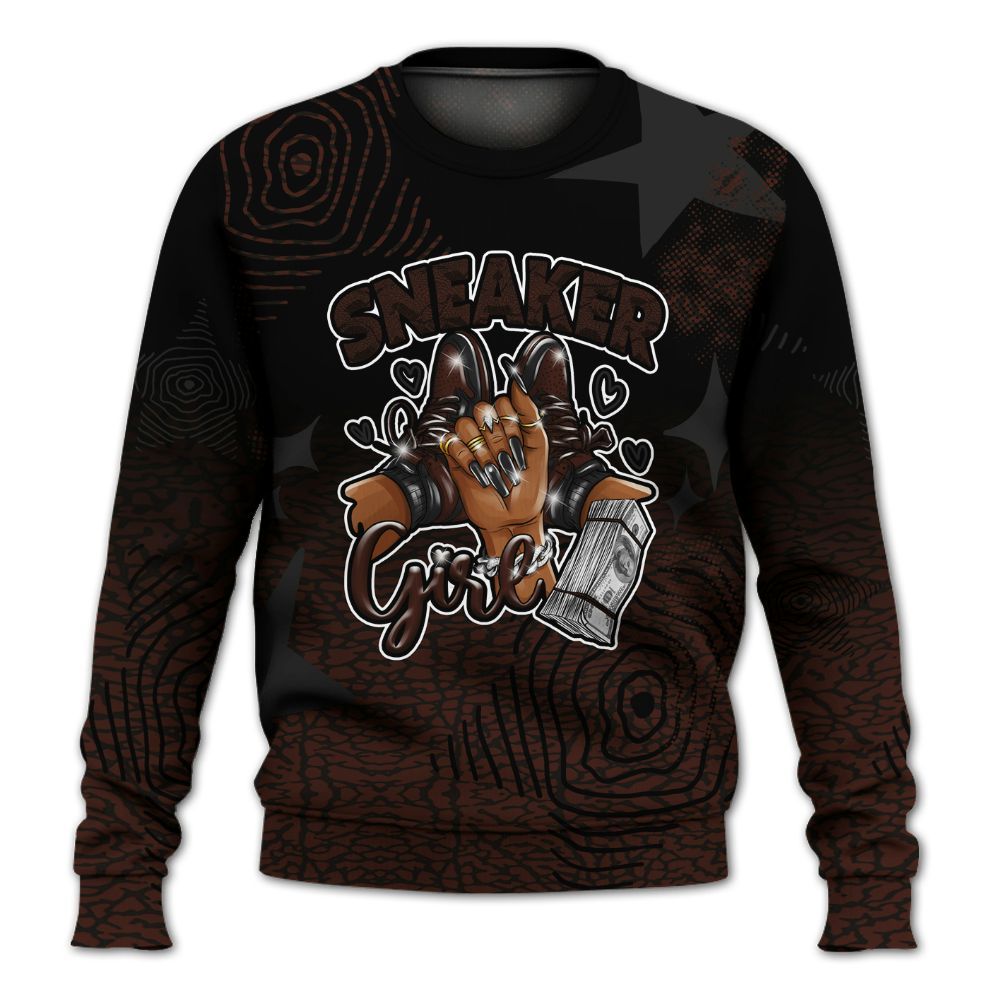 Sweatshirt To Match Air Force 1 Low Halloween Skull 2024 - Sneakerz Girlz Unique Starz All Over Print