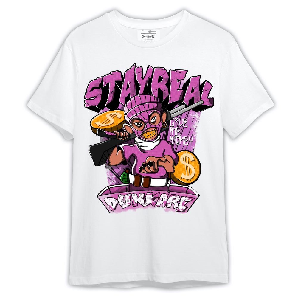 Shirt To Match Hyper Violet 4s - Stay Real Shirt Outfit 1005 LGH