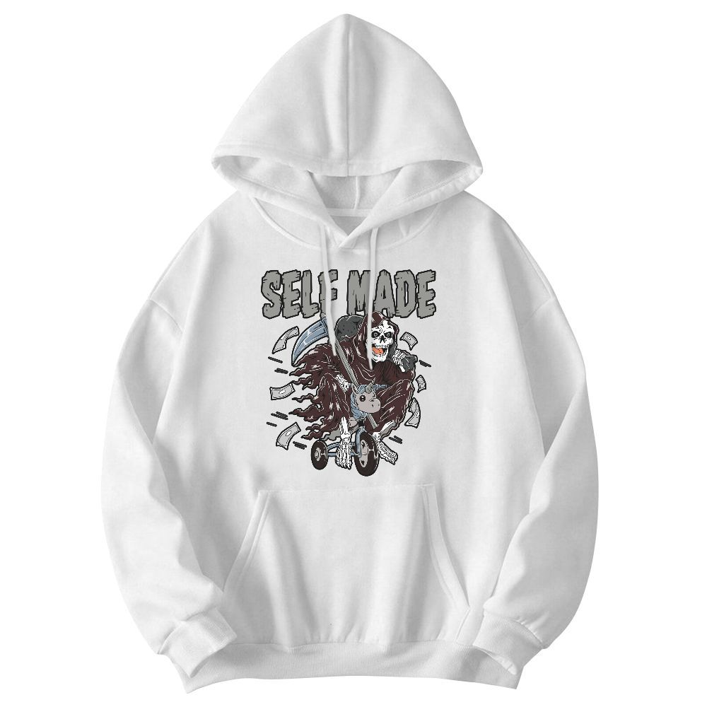 Sweatshirt To Match Burgundy 5s - Self Make Skeleton Graphic