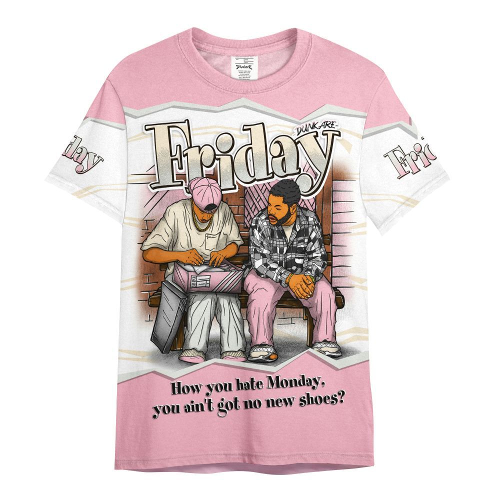 Shirt To Match Low OG Shy Pink 1s - Friday Movie 90s TV All Over Print