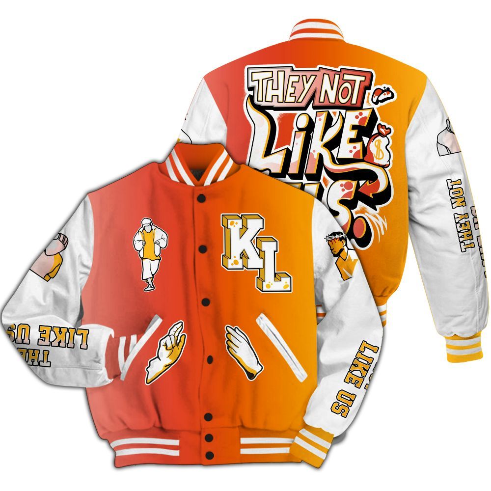 Varsity Jacket To Match Dunk High Candy Corn - Dislike Us Graphic All Over Print