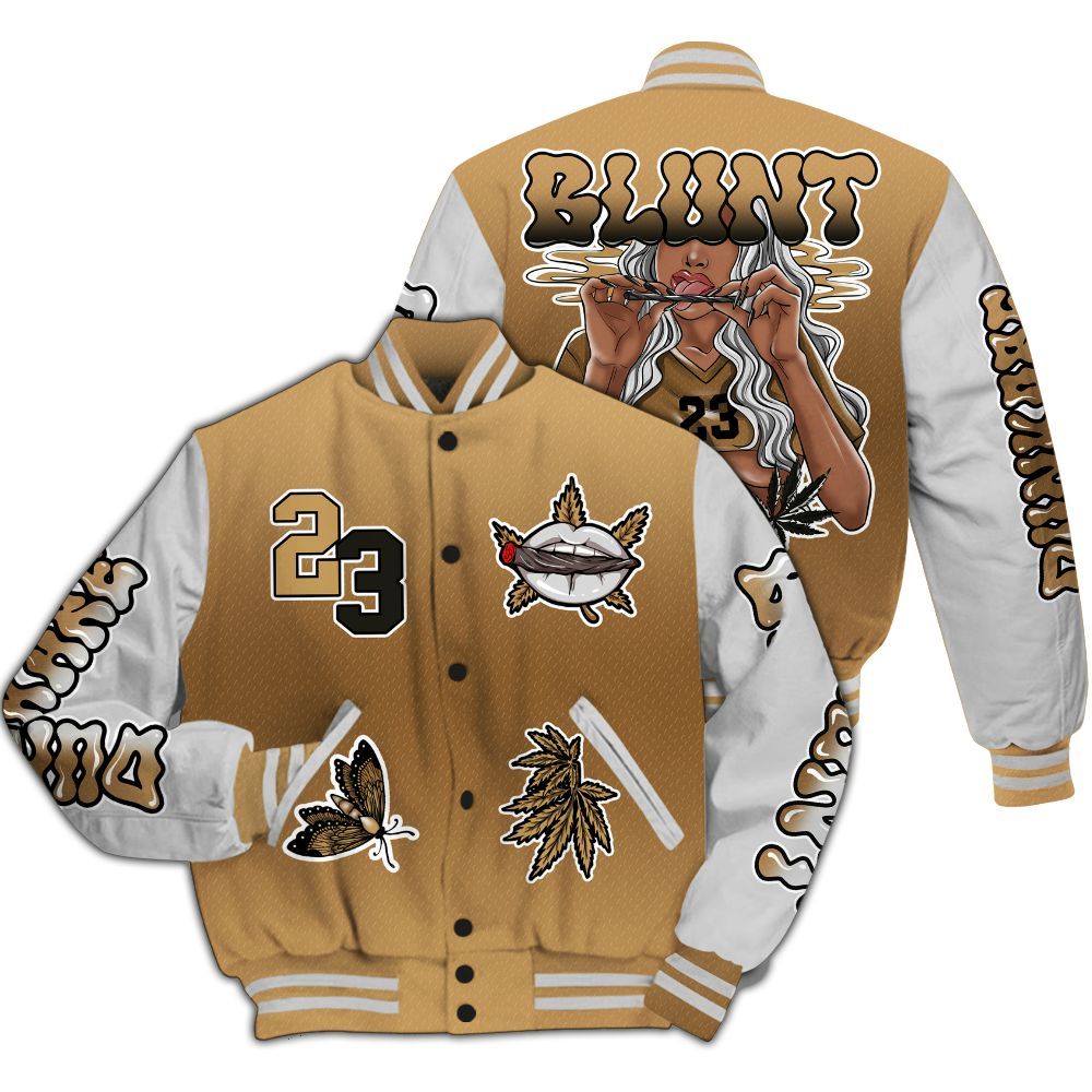 Varsity Jacket To Match Air Max DN Golden Bullet - Bluntz Unique All Over Print
