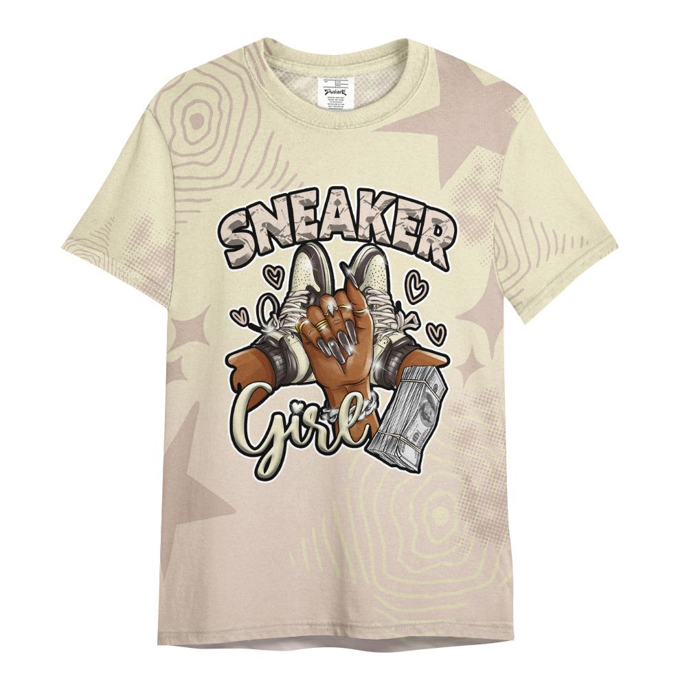 Shirt To Match A Ma Maniere X Fossil Stone 4s - Sneakerz Girlz Unique Starz All Over Print