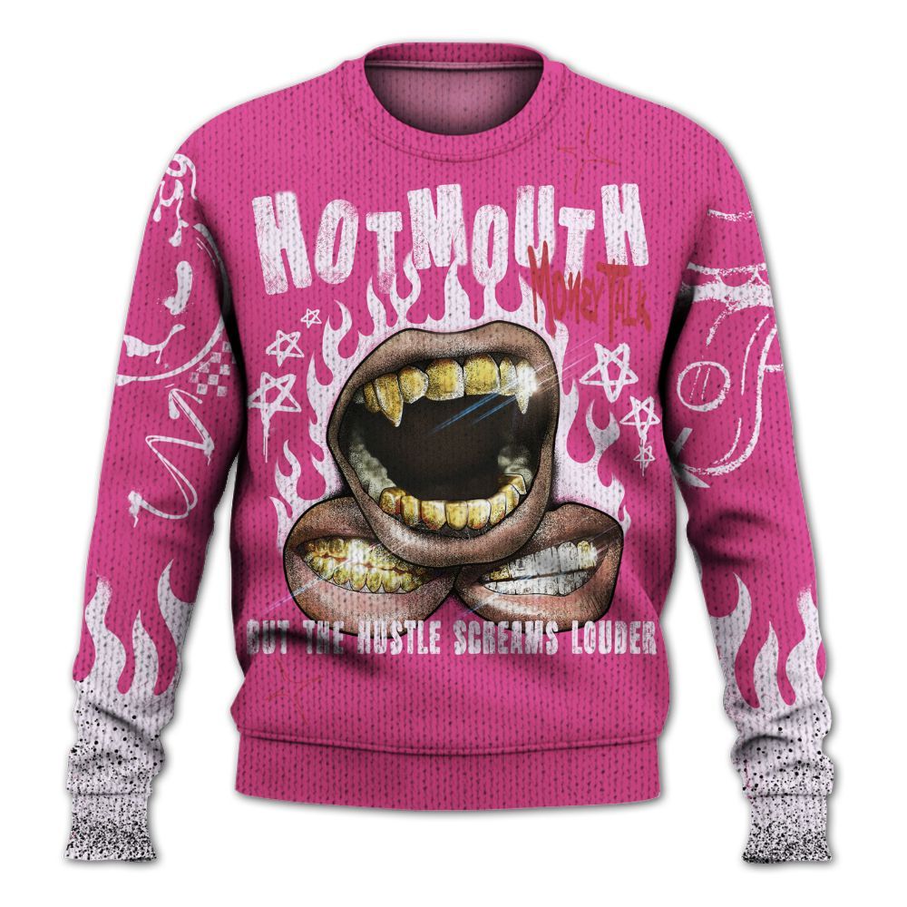 Knitted Sweater To Match KD 4 Aunt Pearl - Mouth Burning Street Style