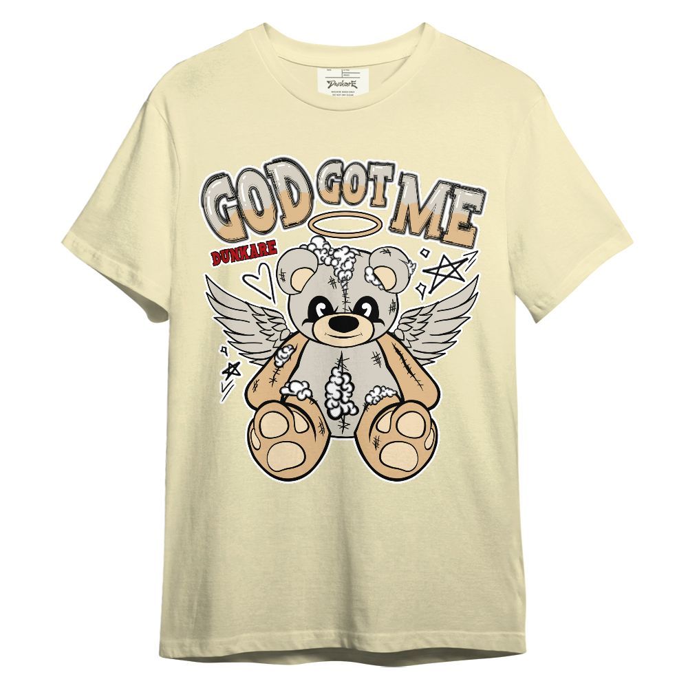 Shirt To Match Dunk Low Strawberry Waffle - Gods Guides Me Bear Unisex Shirt