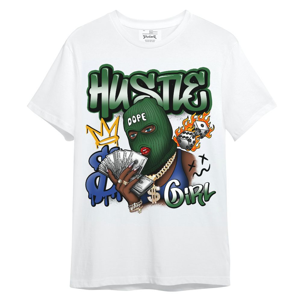 Shirt To Match Dunk Low Tennis Classic - Money Hustles Girl Streetwear Unisex Shirt