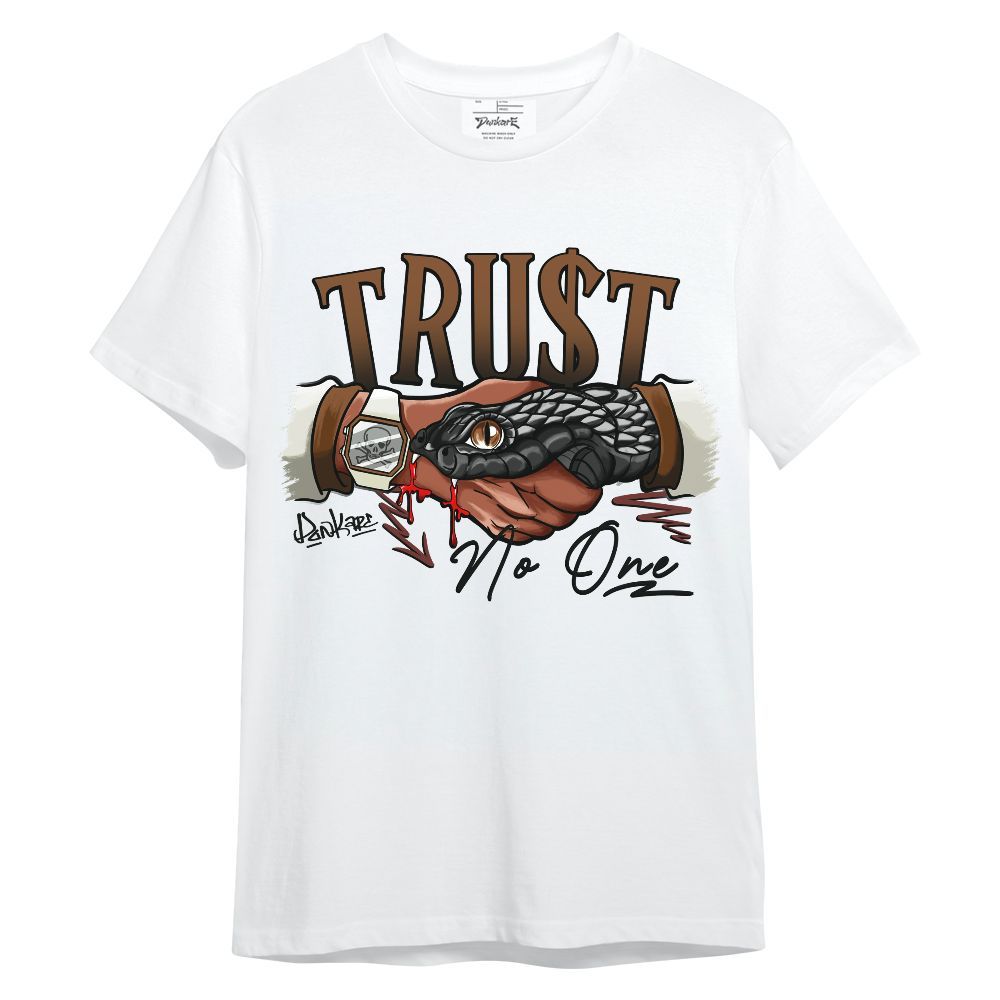 Shirt To Match High OG Love The Game 1s - Snake Trust No One Graphic