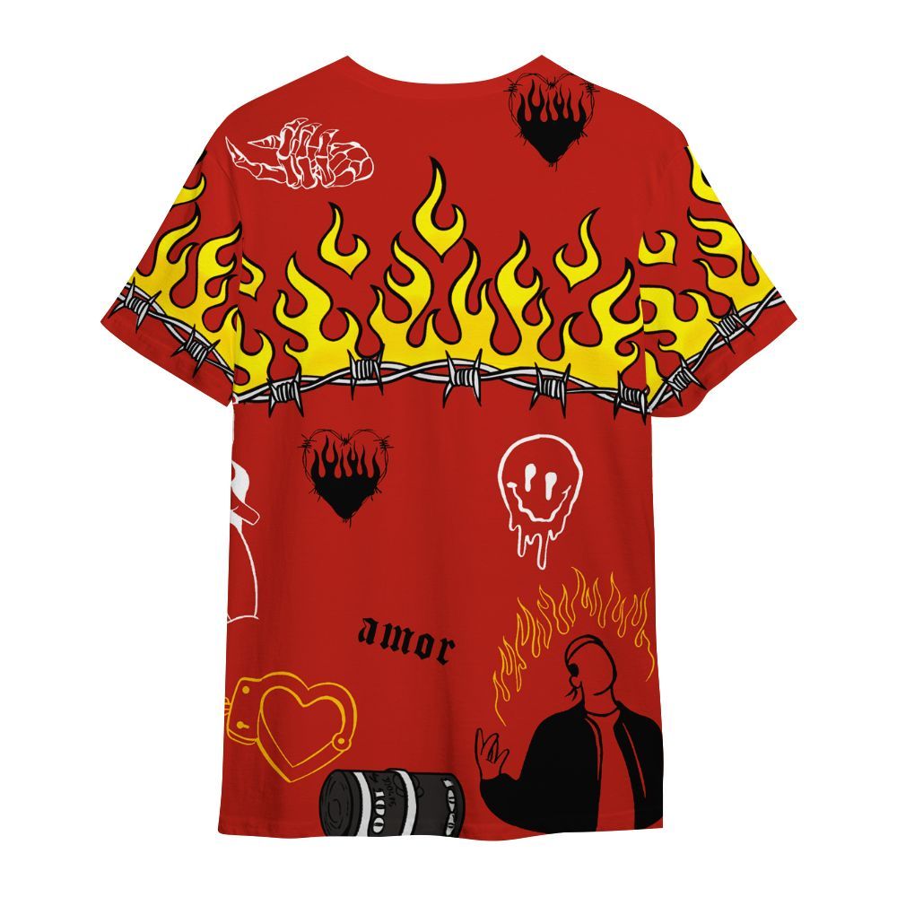 Shirt To Match Ferrari 4014s - Snake Trust No One All Over Print