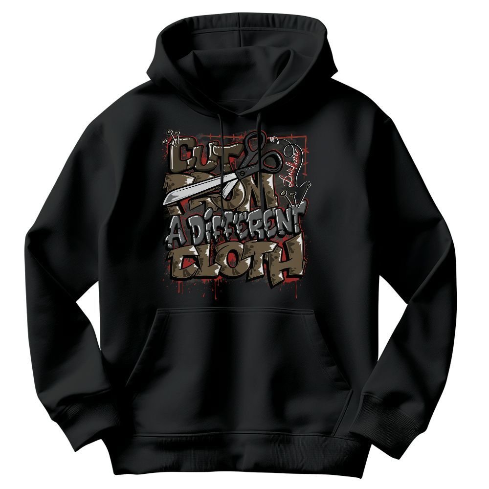 Sweatshirt To Match Olive 9s - Cut A Different Drip Graphic