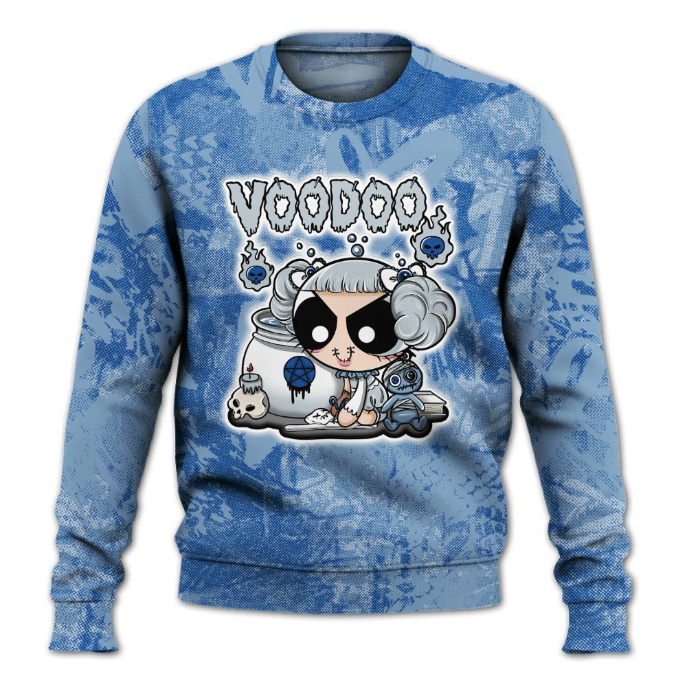 Sweatshirt To Match Low Space Jam 11s - Voodooz Heart Grunge All Over Print