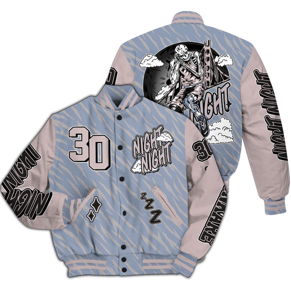 Varsity Jacket To Match Ja 2 Induction - Seeya Skeleton All Over Print