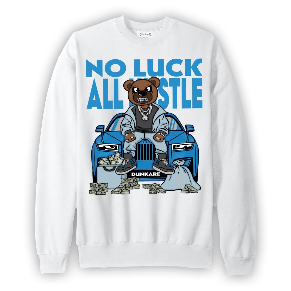 Sweatshirt To match Powder Blue 9s Sweatshirt - So Unlucky Bear Graphic