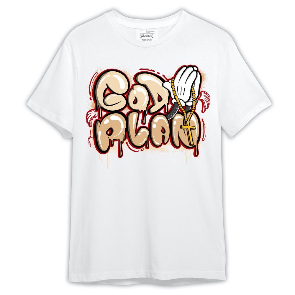 Shirt To Match Dunk Low Strawberry Waffle - Drip GoD Plan Shirt Outfit