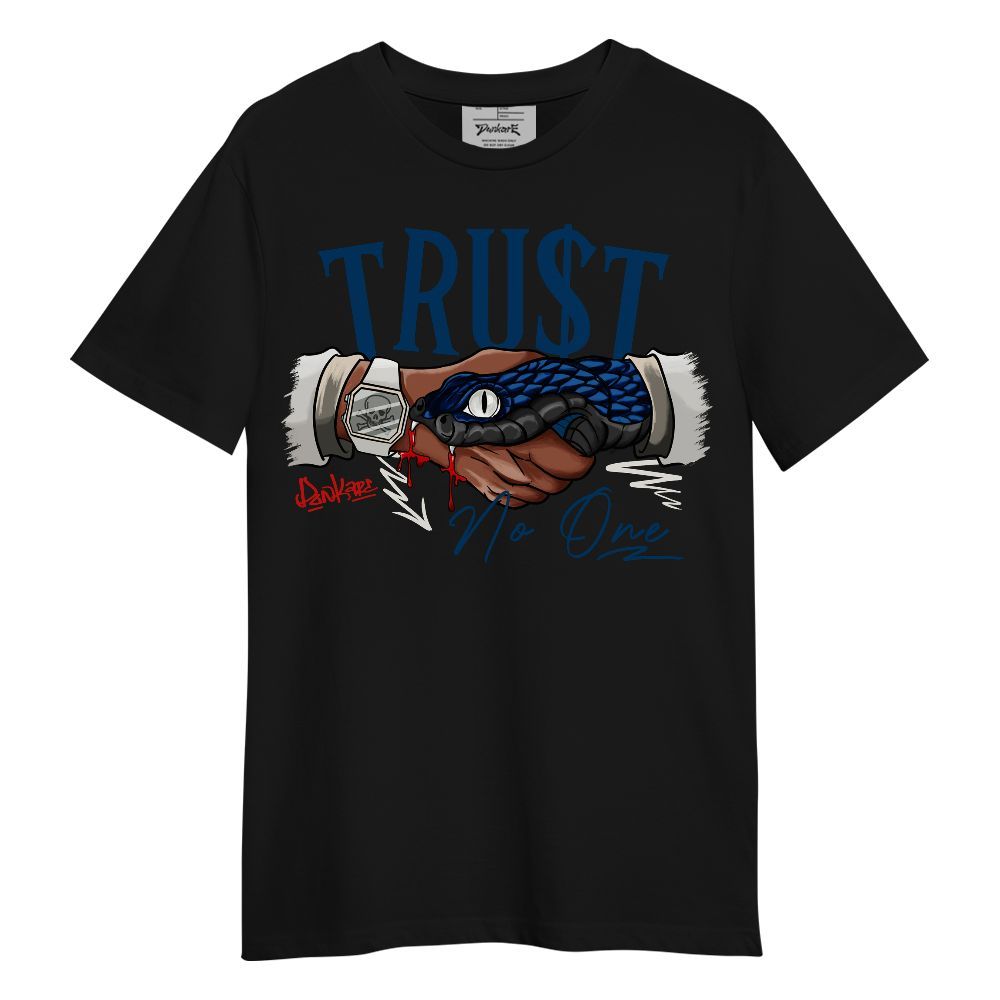 Shirt To Match Retro Rare Air 11s - Snake Trust No One Graphic
