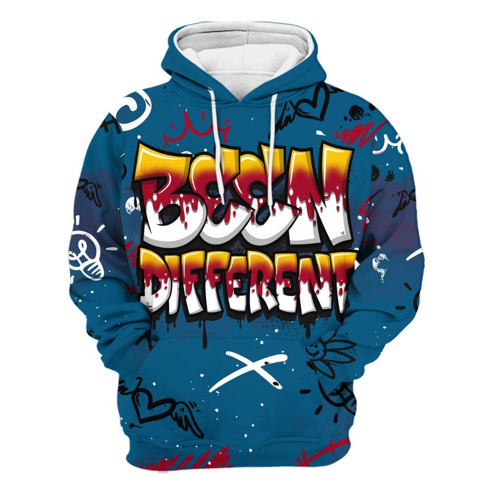 Hoodie To Match GS Messy Room 4s - Drip Been Di2ferent All Over Print