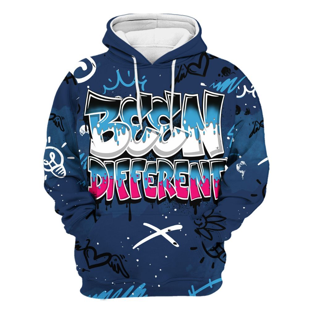 Hoodie To Match Air Max 180 University Blue - Drip Built Di2ferent All Over Print