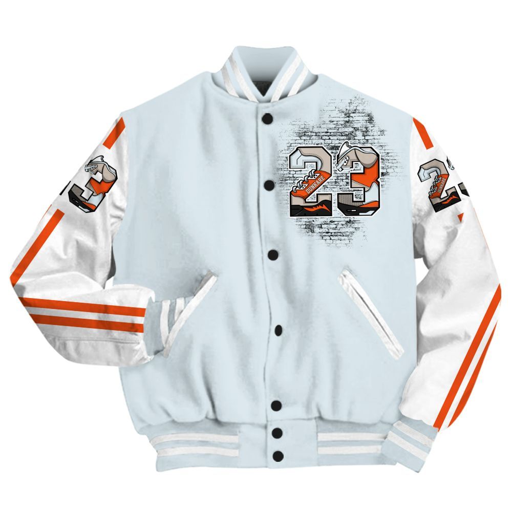 Varsity Jacket To Match High OG Alaska 1s - Custom Name Number 23 5s All Over Print